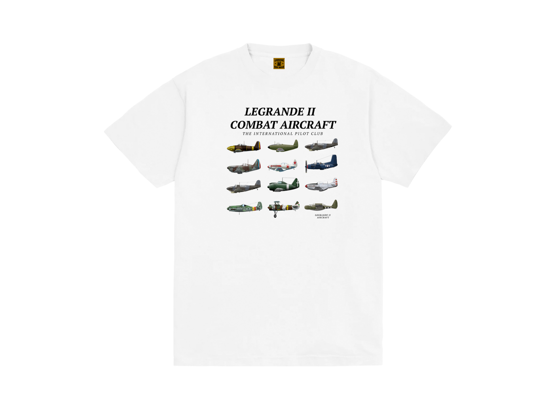 AIRCRAFT TEE [WHITE]